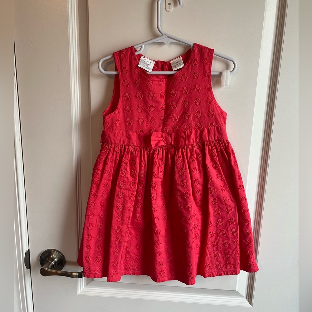 Cute Eyelet Toddler Dress
